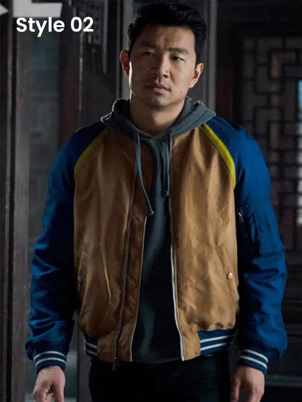 Shang-Chi and the Legend of the Ten Rings Simu Liu Red Bomber Jacket